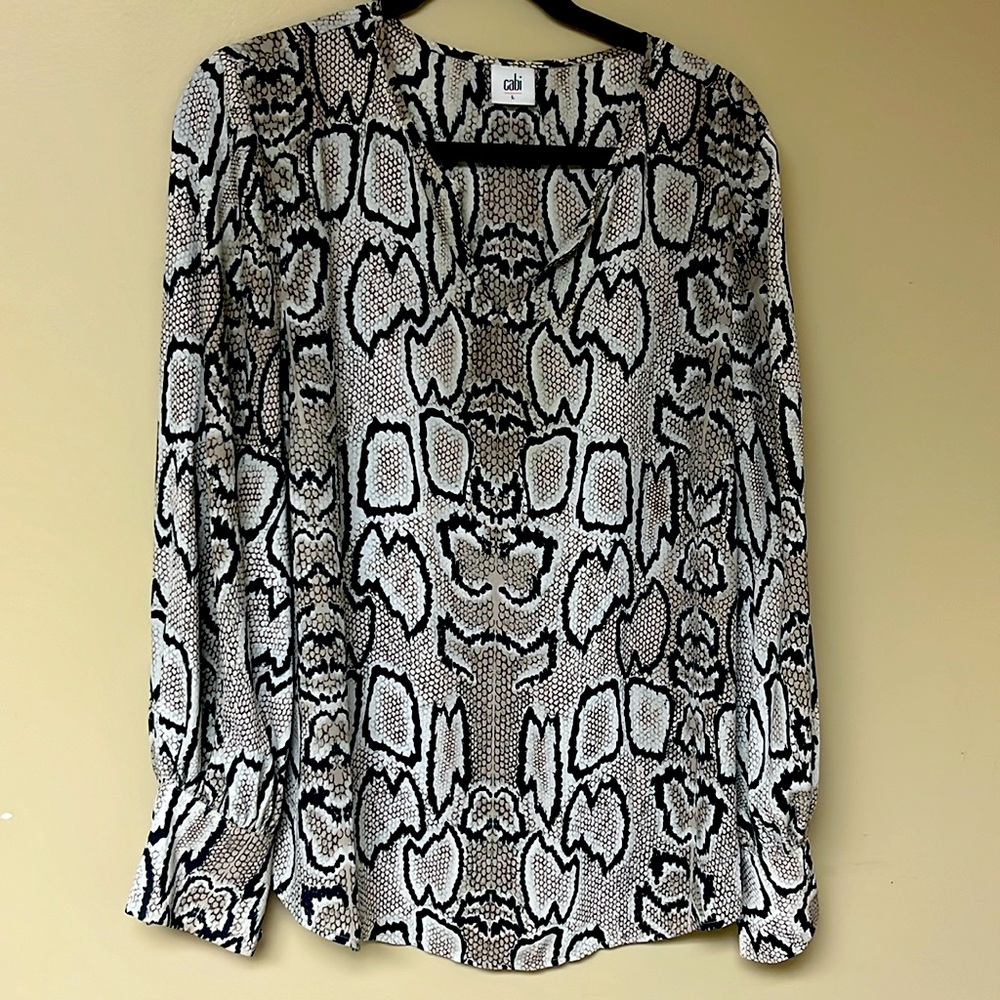 Cabi Reptile Blouse